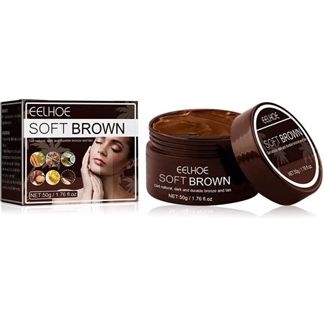 eelhoe soft brown tanning cream.